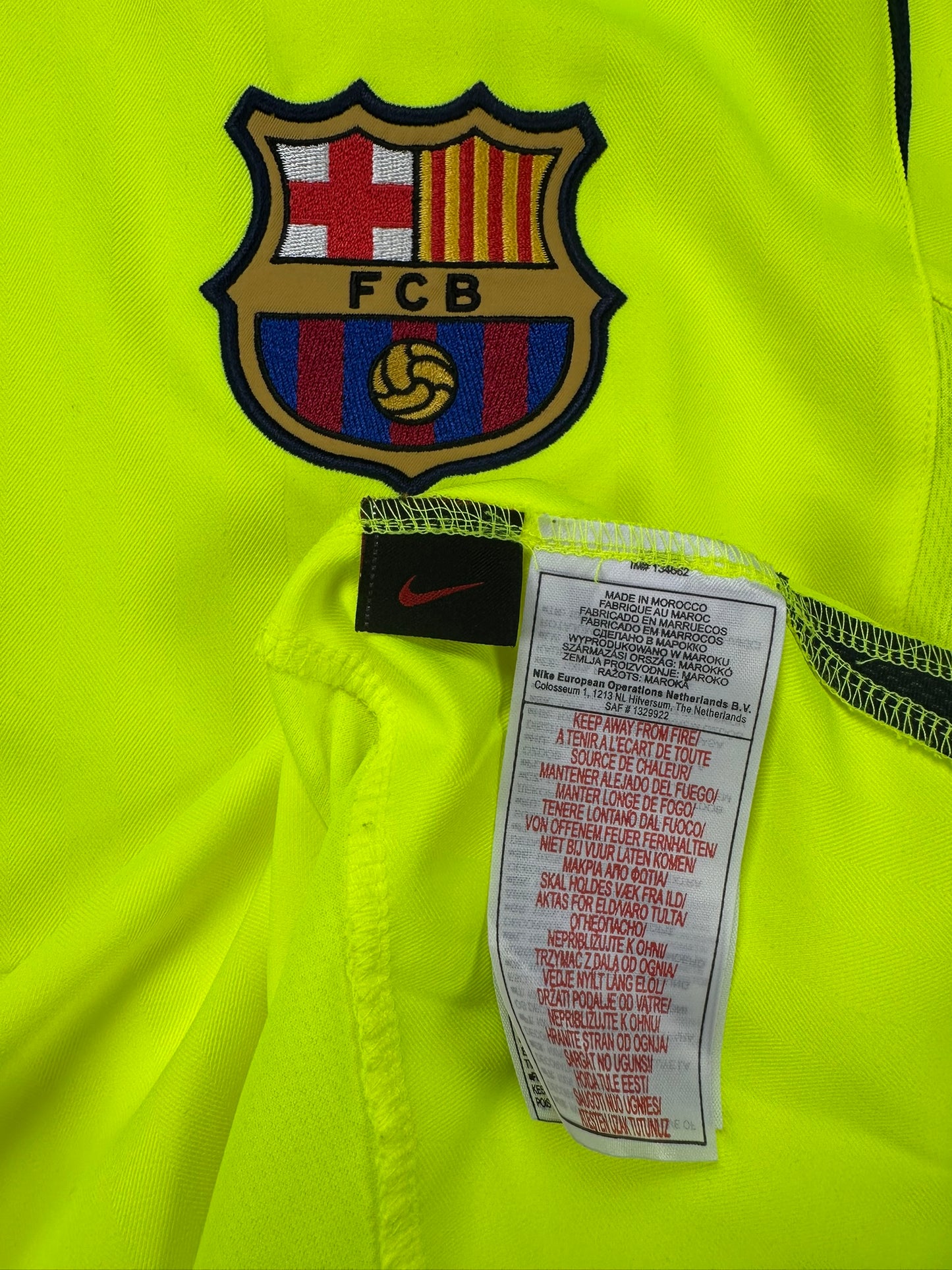 FC Barcelona 2005-06 "Messi" Auswärts Trikot M nike total 90