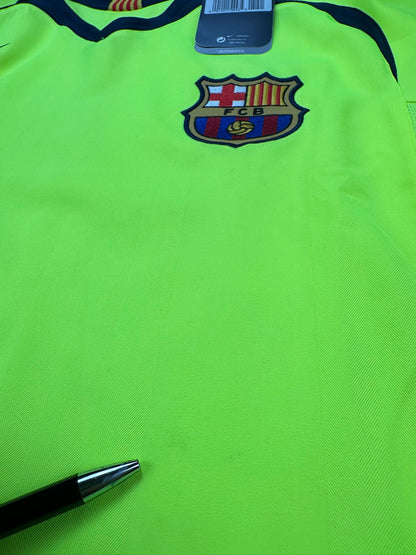 FC Barcelona 2005-06 "Messi" Auswärts Trikot M nike total 90