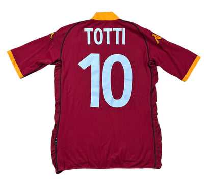 AS Rom 2002-03 "Totti" Heim Trikot S Kappa