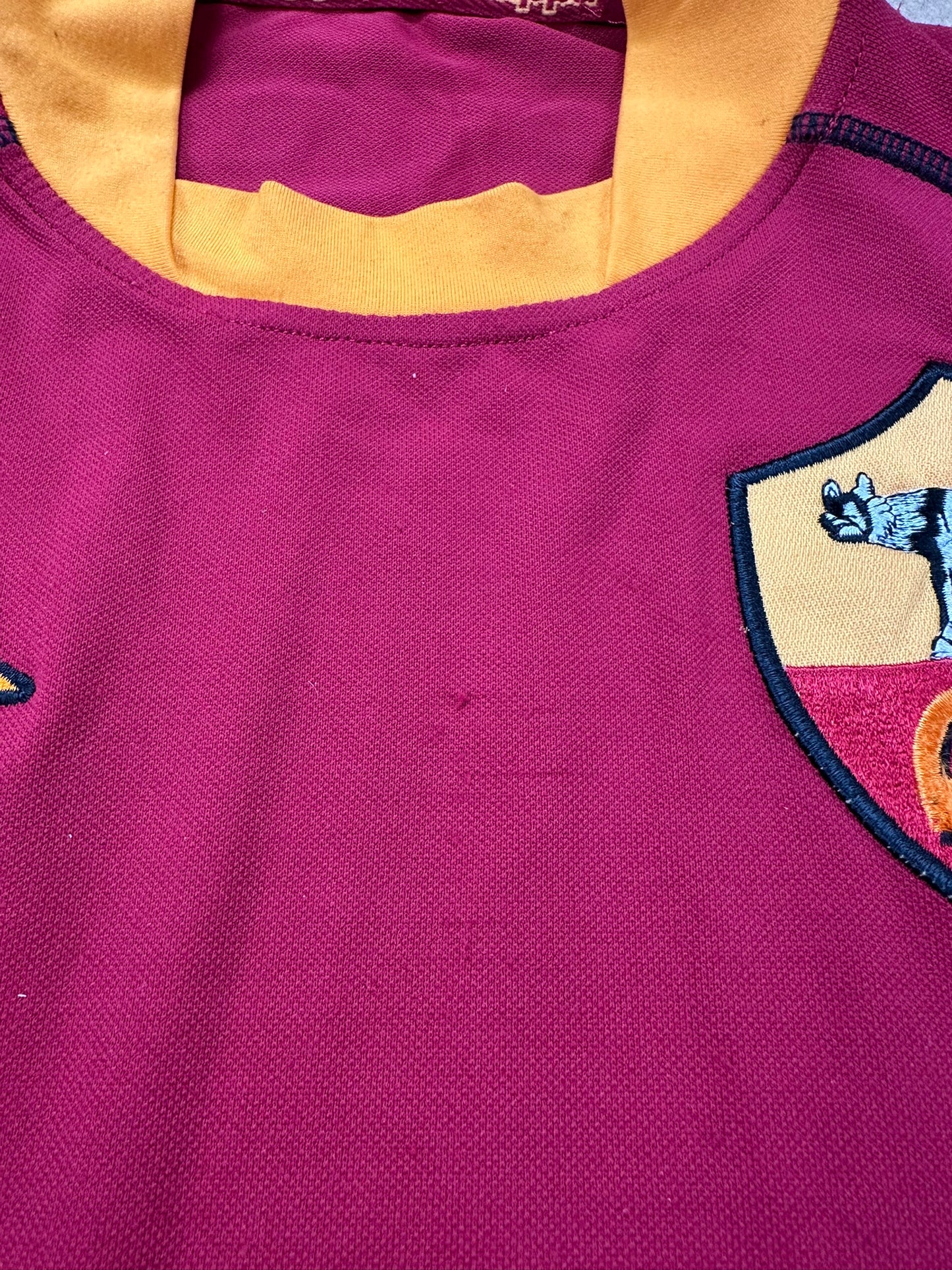 AS Rom 2002-03 "Totti" Heim Trikot S Kappa