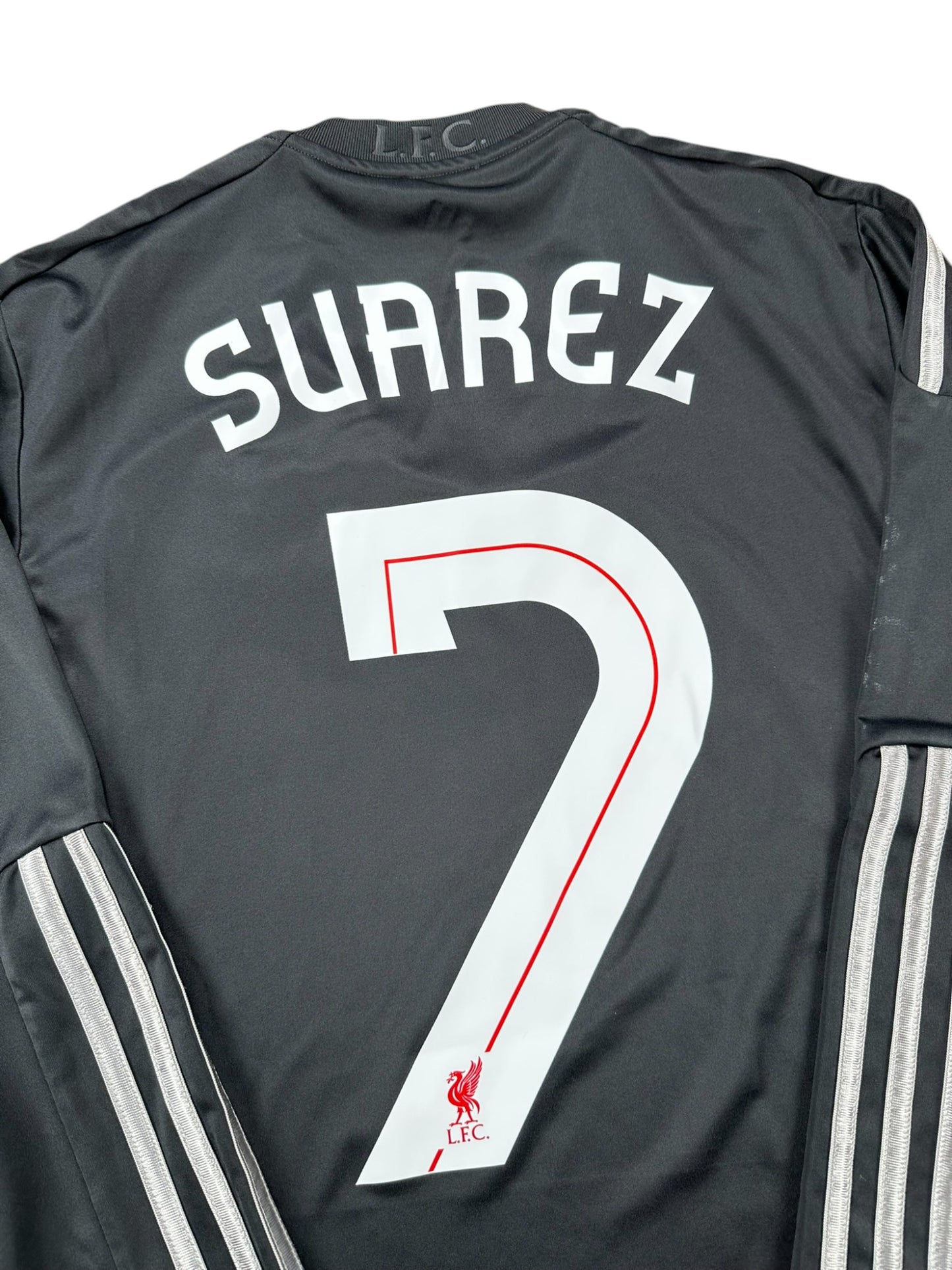 Liverpool 2011-12 "Luis Suárez" Auswärts Trikot S adidas