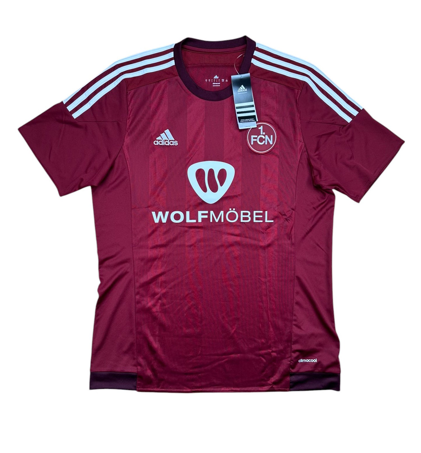 1.FC Nürnberg 2014-16 Heim Trikot L adidas