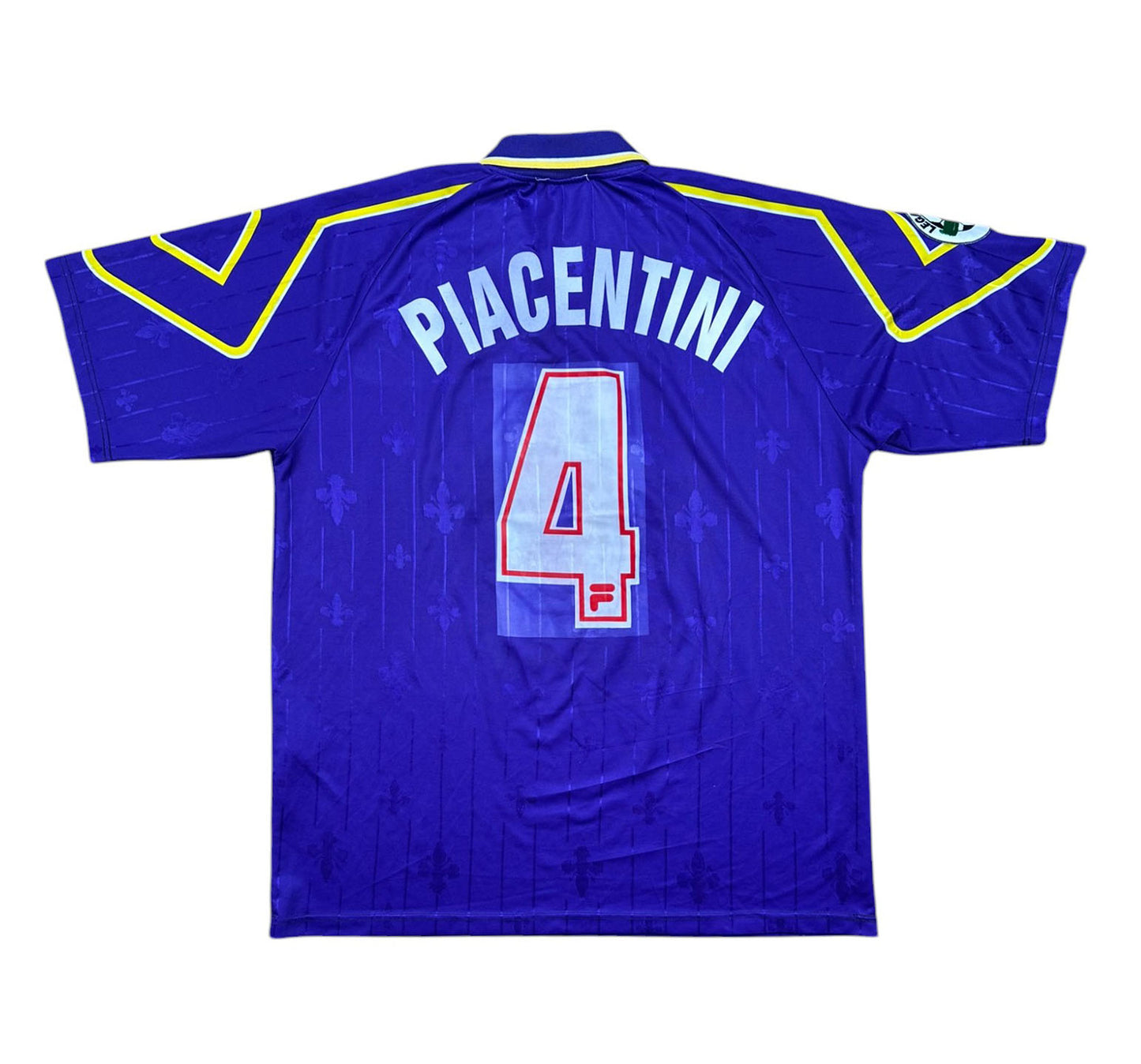 AC Florenz 1997-98 "Piacentini" Heim Trikot XL FILA *Spielertrikot*