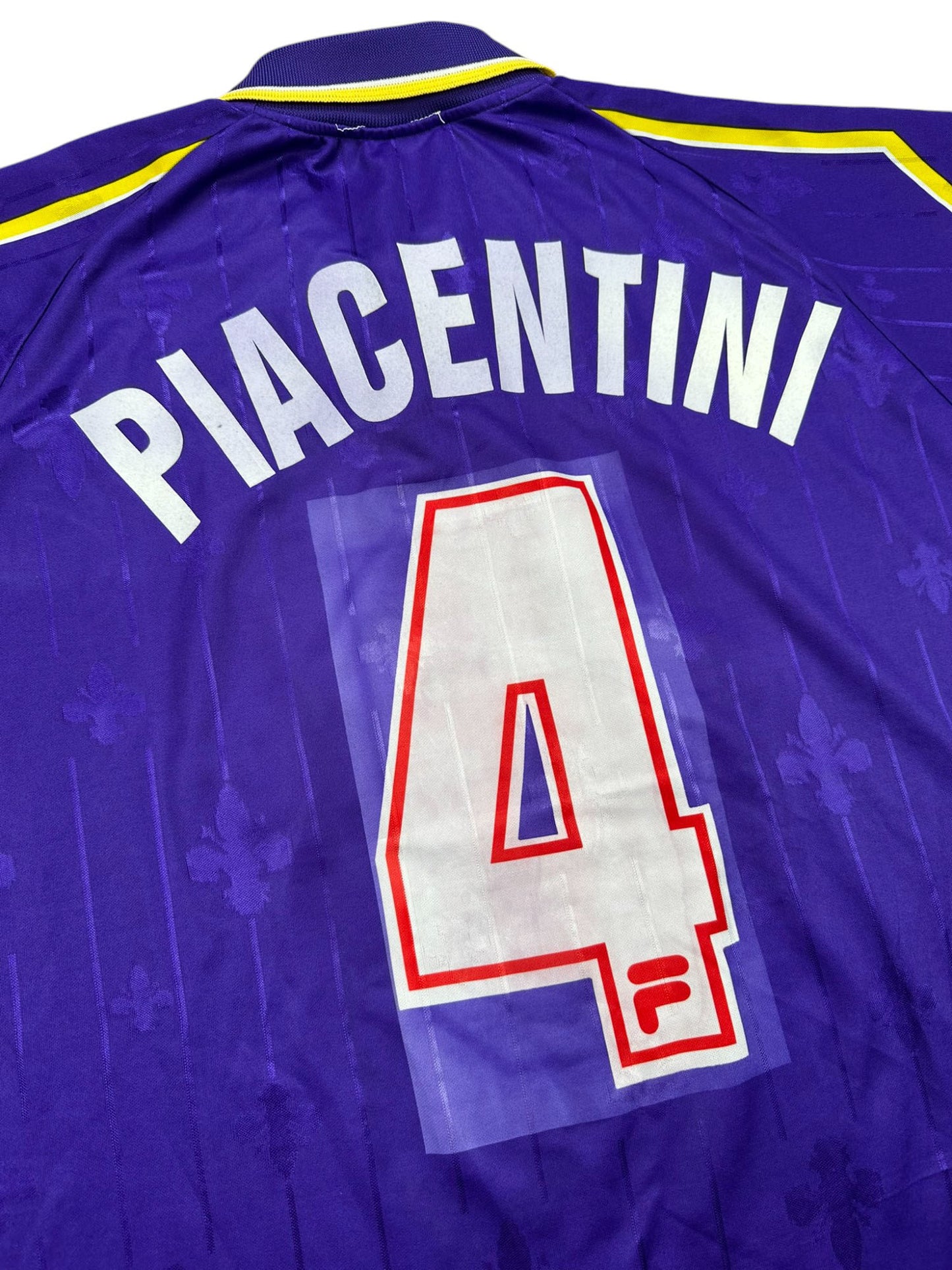 AC Florenz 1997-98 "Piacentini" Heim Trikot XL FILA *Spielertrikot*