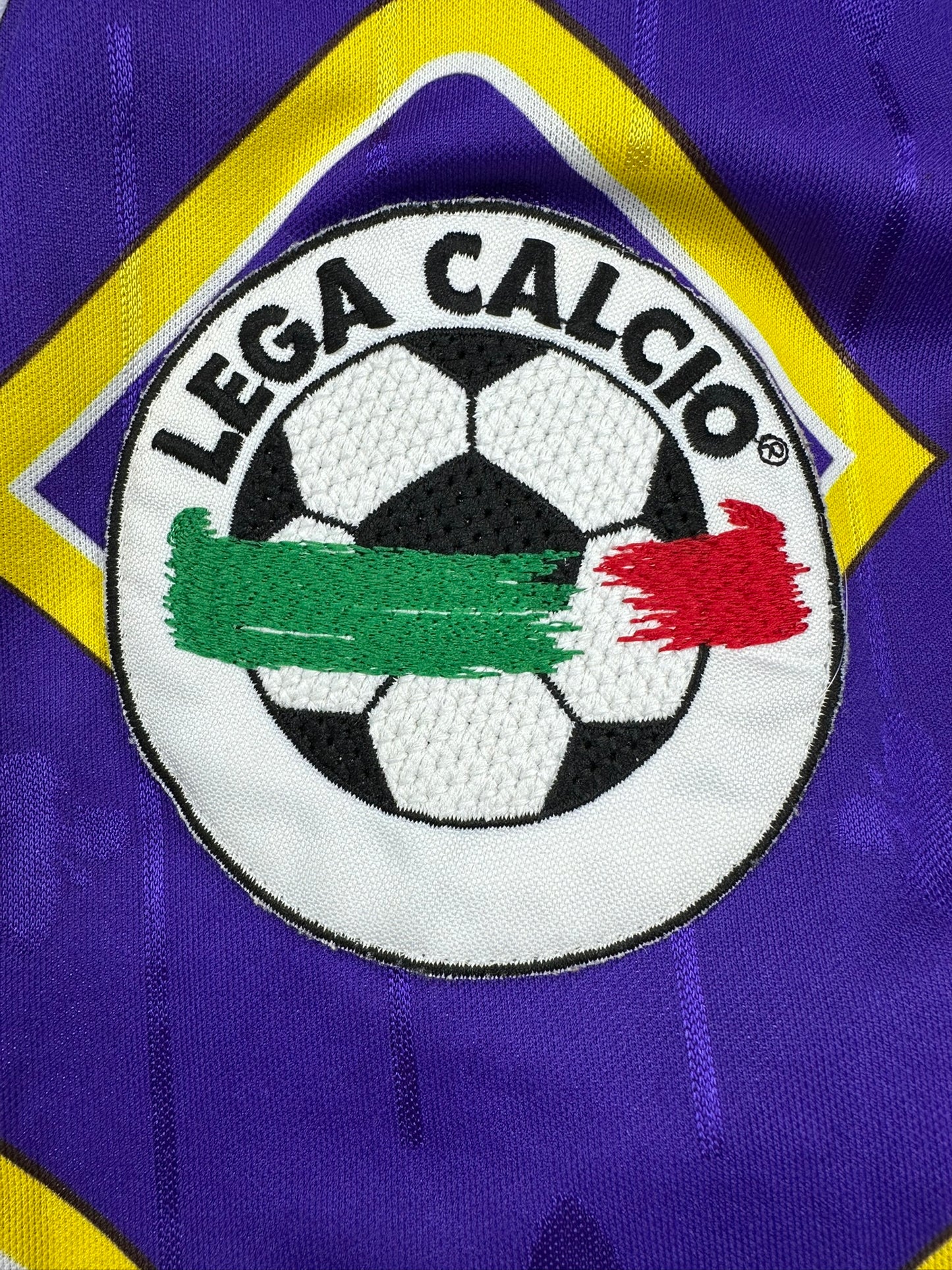 AC Florenz 1997-98 "Piacentini" Heim Trikot XL FILA *Spielertrikot*