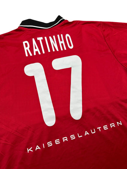 1.FC Kaiserslautern 2001-02 "Ratinho" Heim Trikot XL nike