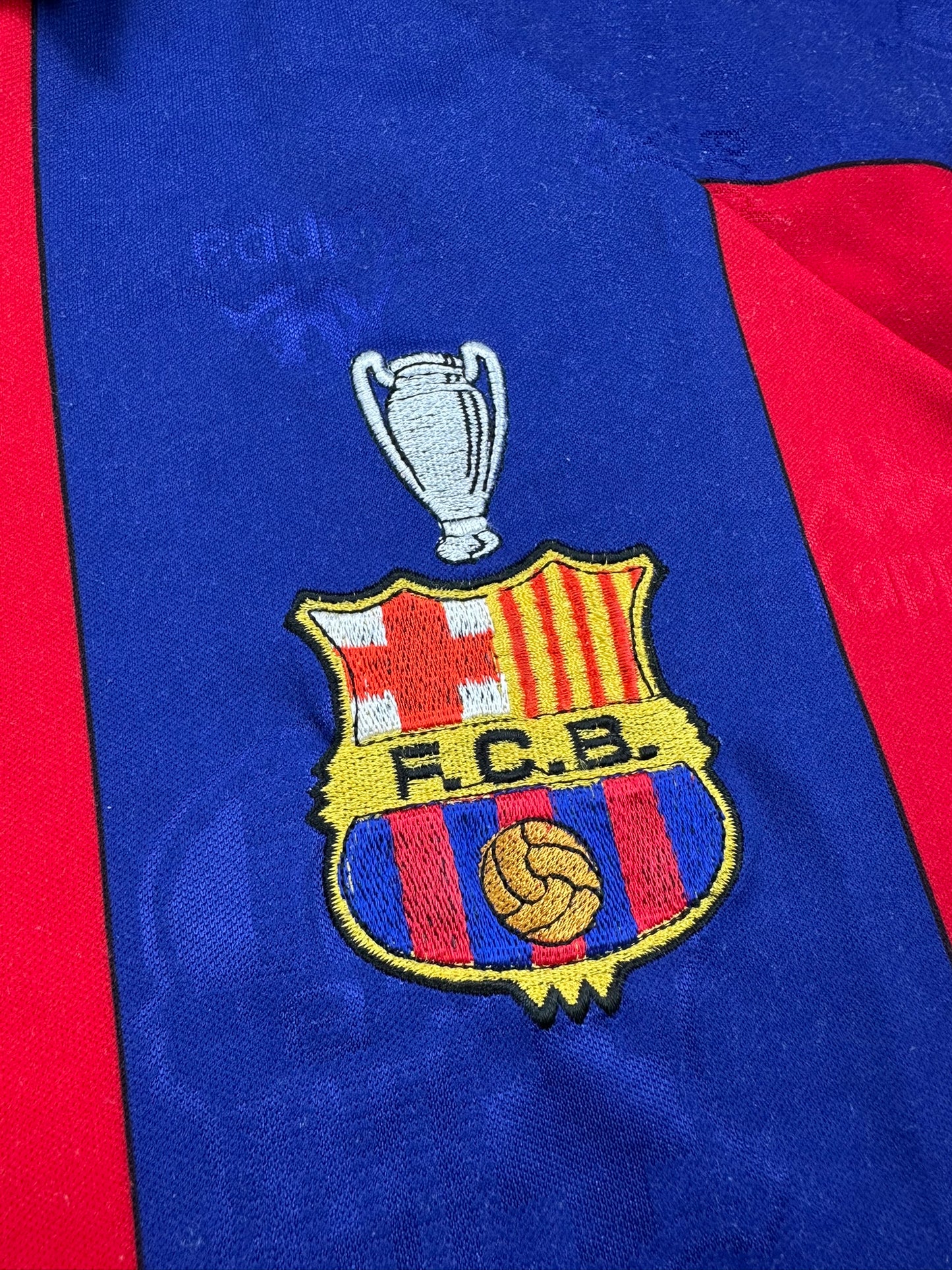 Barcelona 1992-93 Super Cup Final / Intercontinental Cup M kappa