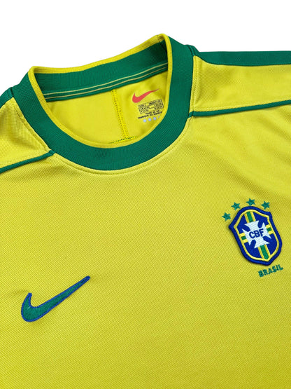 Brasilien 1998 Heim Trikot L nike