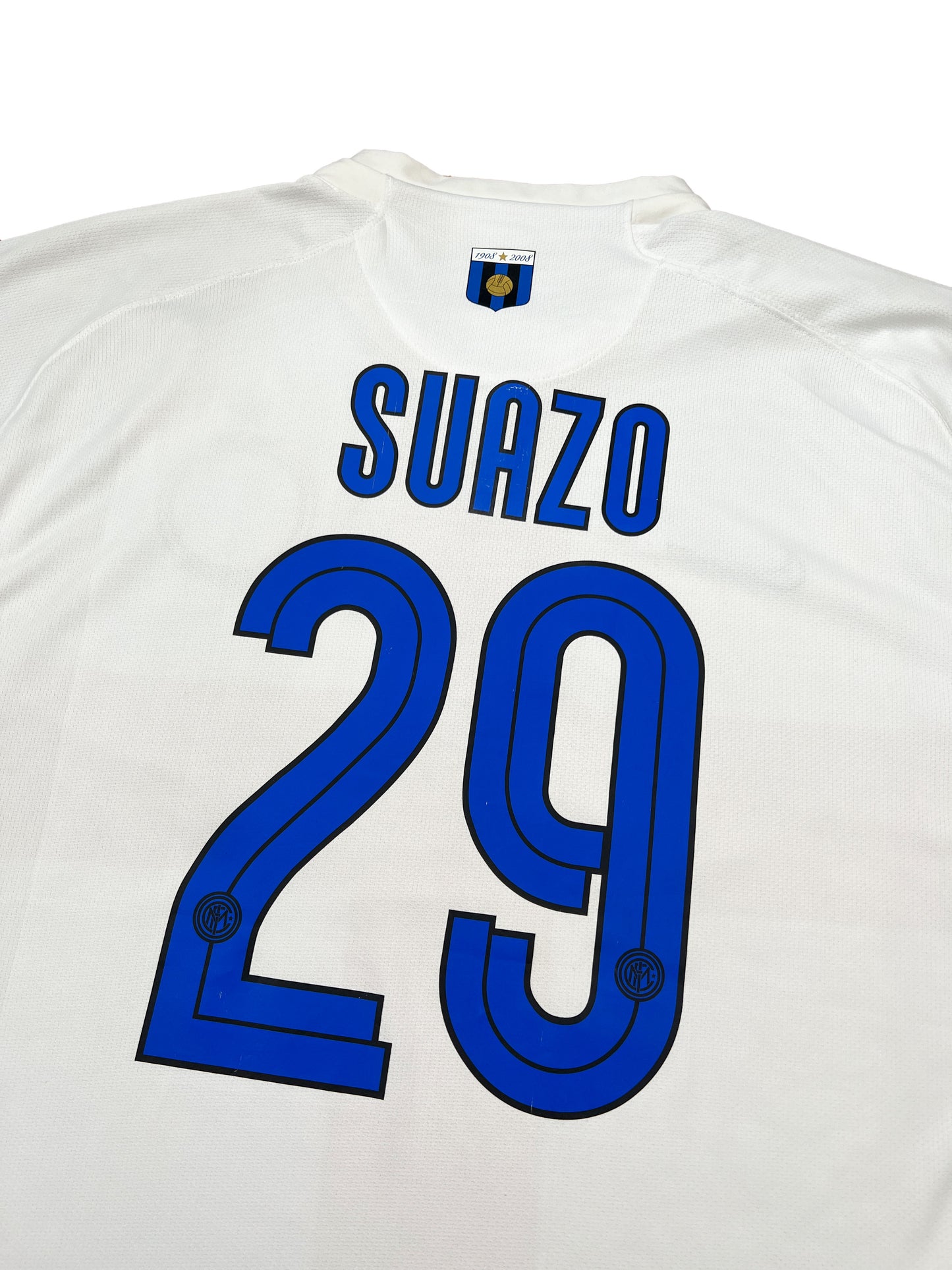 Inter Mailand 2007-08 "Suazo" Auswärts Trikot XXL nike *100 Jahre*