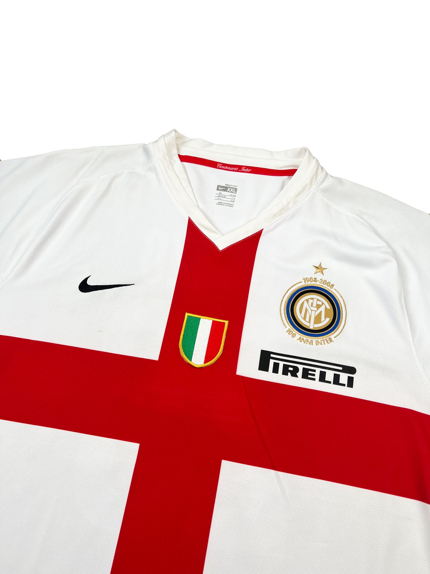 Inter Mailand 2007-08 "Suazo" Auswärts Trikot XXL nike *100 Jahre*