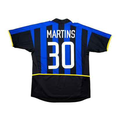 Inter Mailand 2002-03 "Martins" Heim Trikot L nike