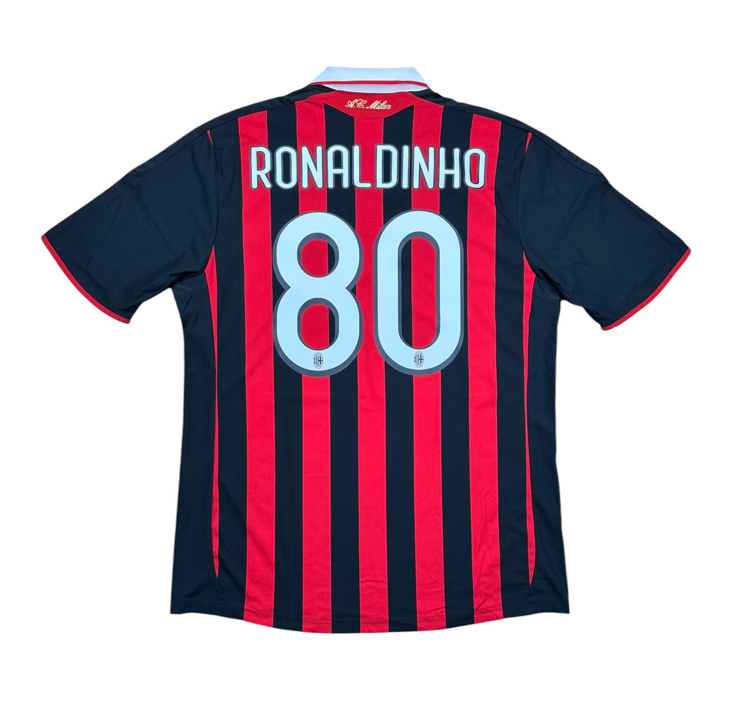 AC Mailand 2009-10 "Ronaldinho" Heim Trikot L adidas