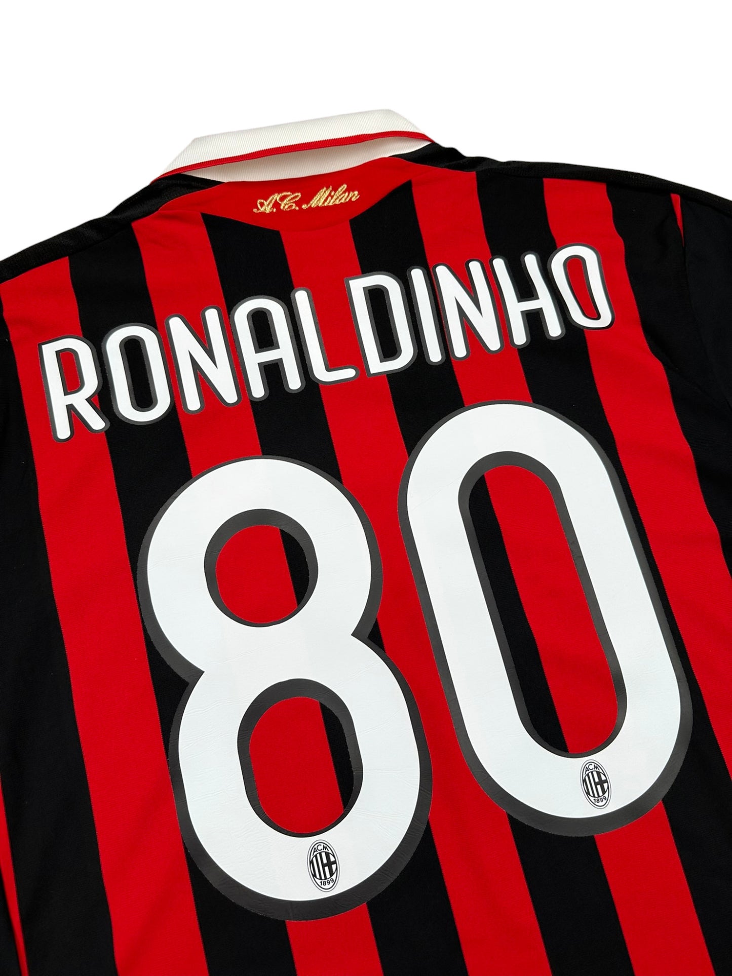 AC Mailand 2009-10 "Ronaldinho" Heim Trikot L adidas