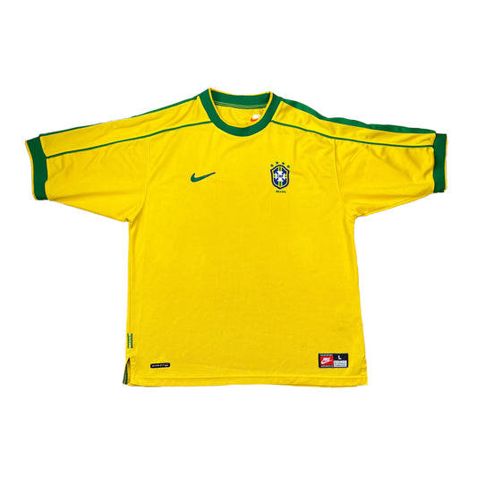 Brasilien 1998 Heim Trikot L nike