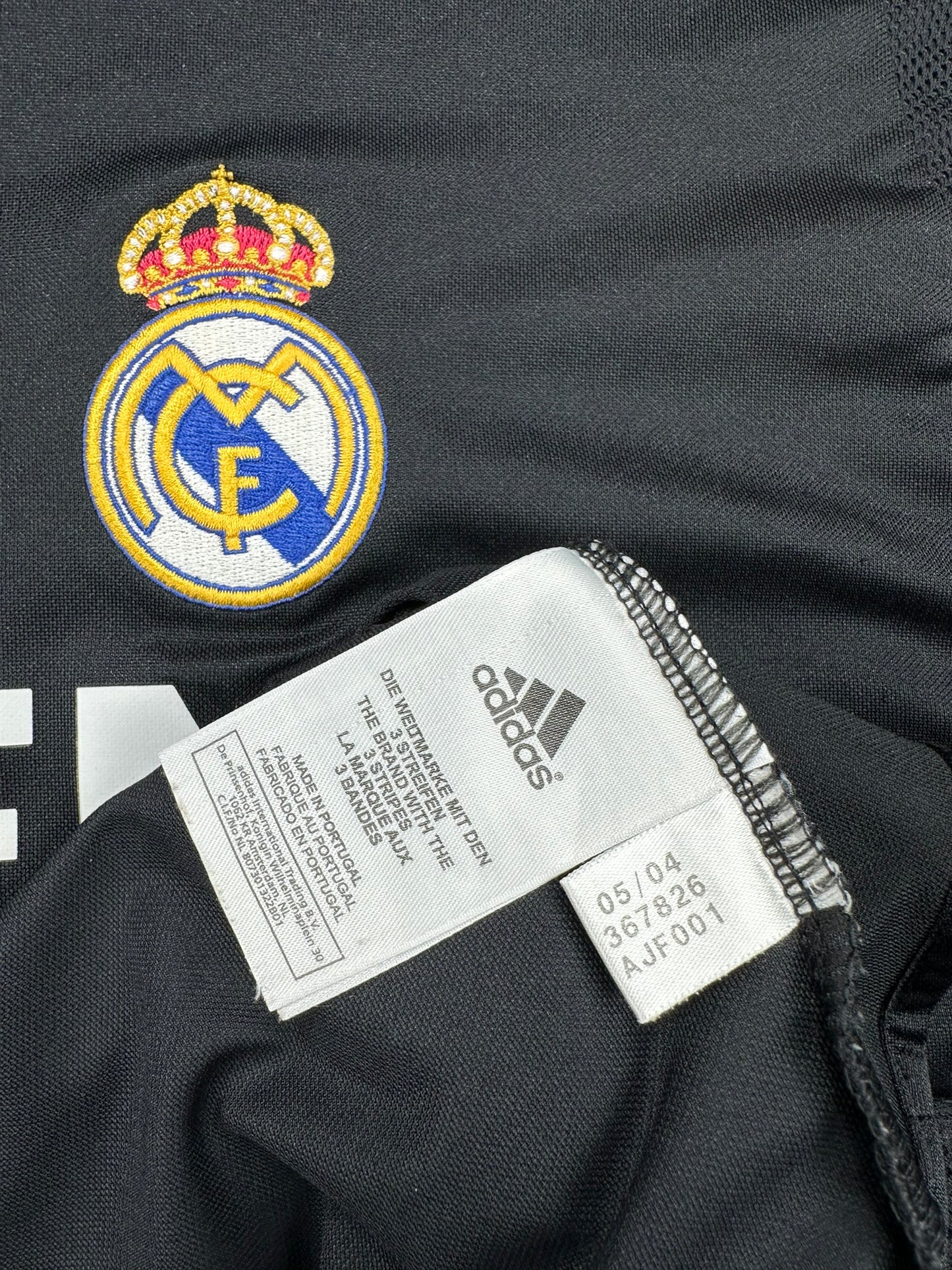 Real Madrid 2004-05 "Beckham" Auswärts Trikot XL adidas