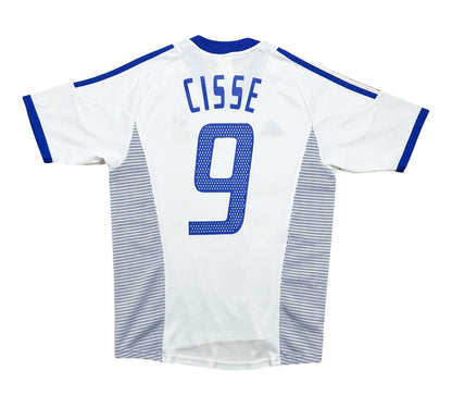 Frankreich 2002-04 "Cisse" Auswärts Trikot M adidas