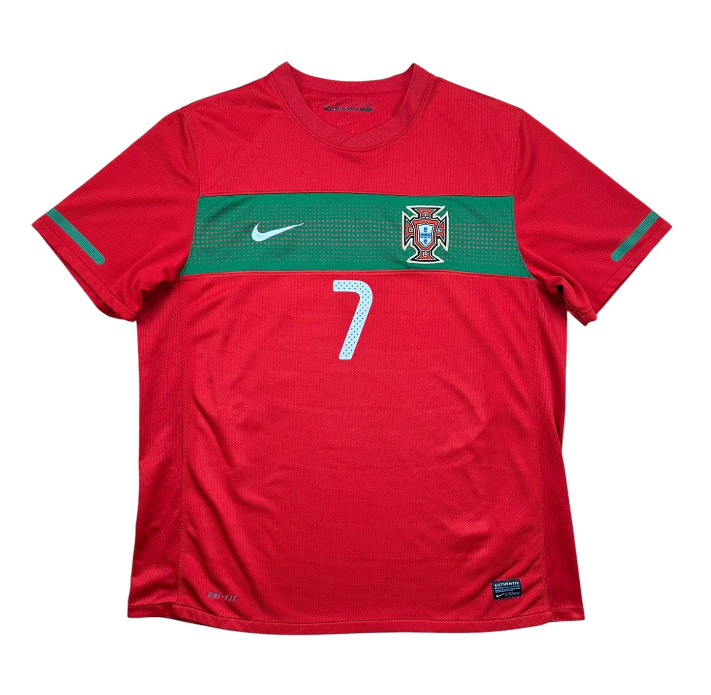 Portugal 2010-12 "Cristiano Ronaldo" Heim Trikot L nike