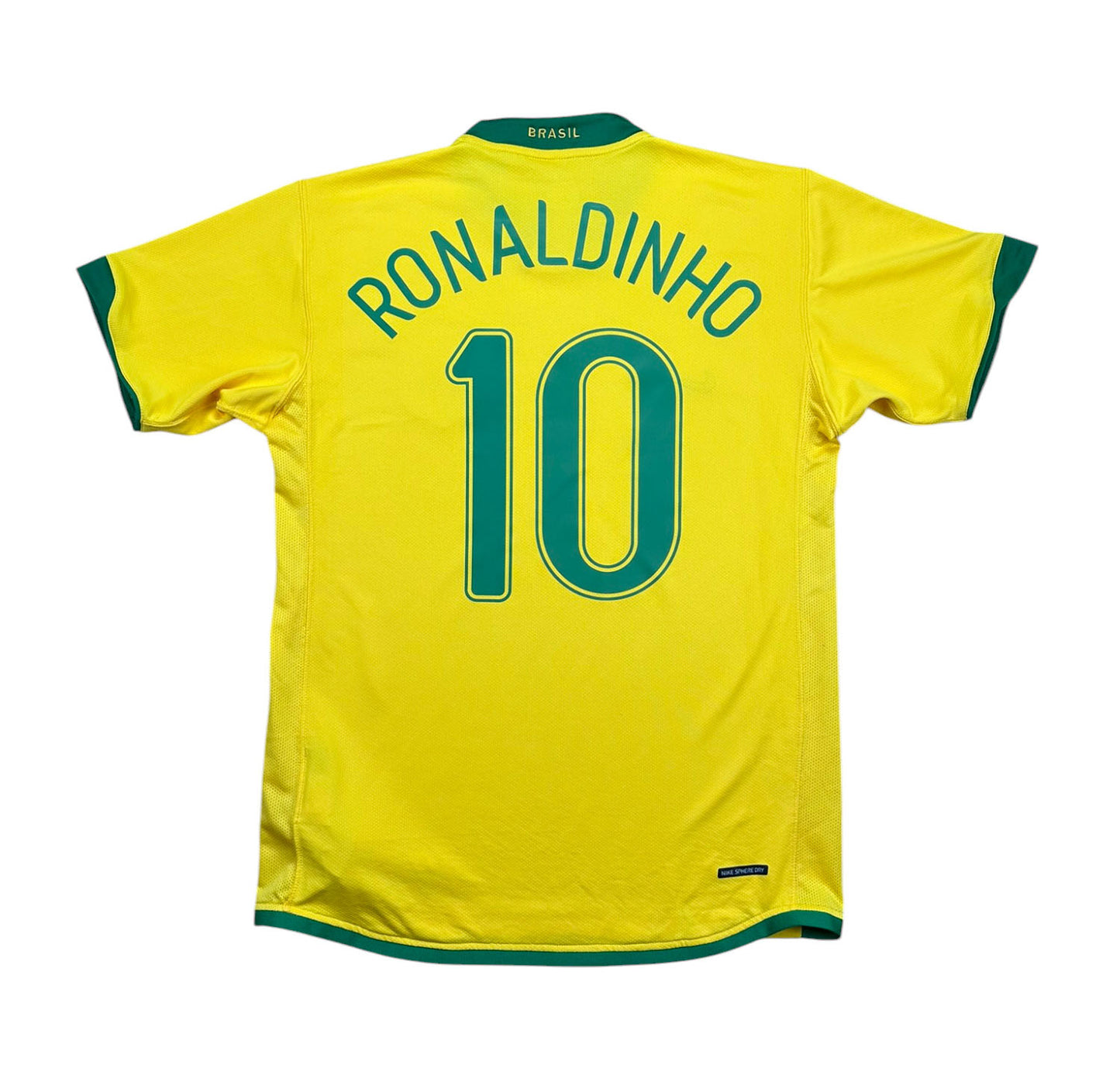 Brasilien 2006 "Ronaldinho" Heim Trikot "M" nike