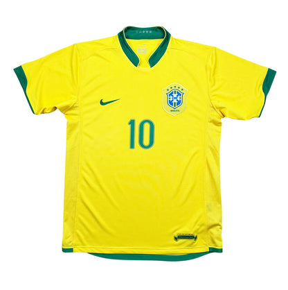 Brasilien 2006 "Ronaldinho" Heim Trikot "M" nike