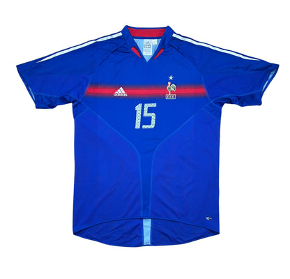 Frankreich 2004-06 "Thuram" Heim Trikot L adidas