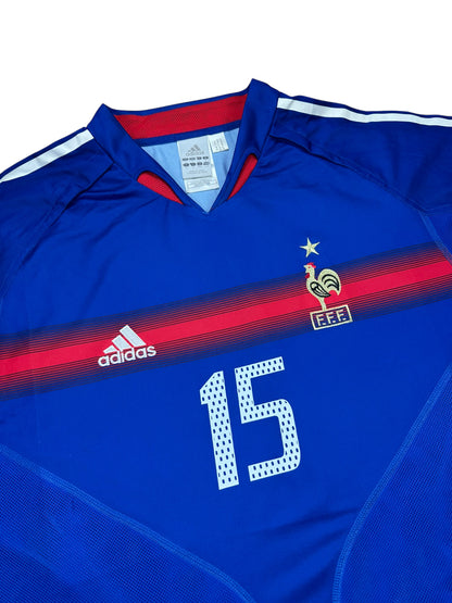 Frankreich 2004-06 "Thuram" Heim Trikot L adidas