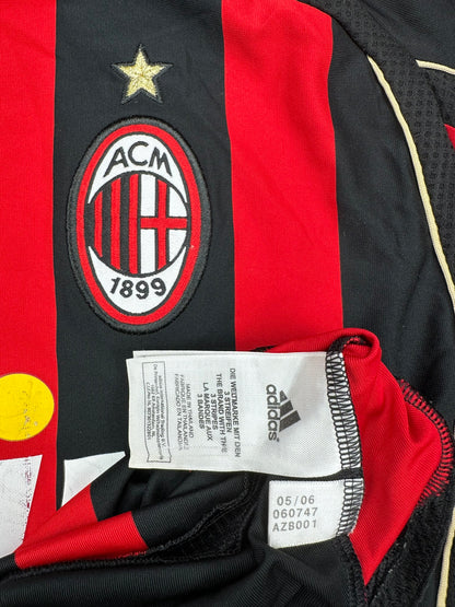 AC Mailand 2006-07 "Kaká" Heim Trikot XL adidas