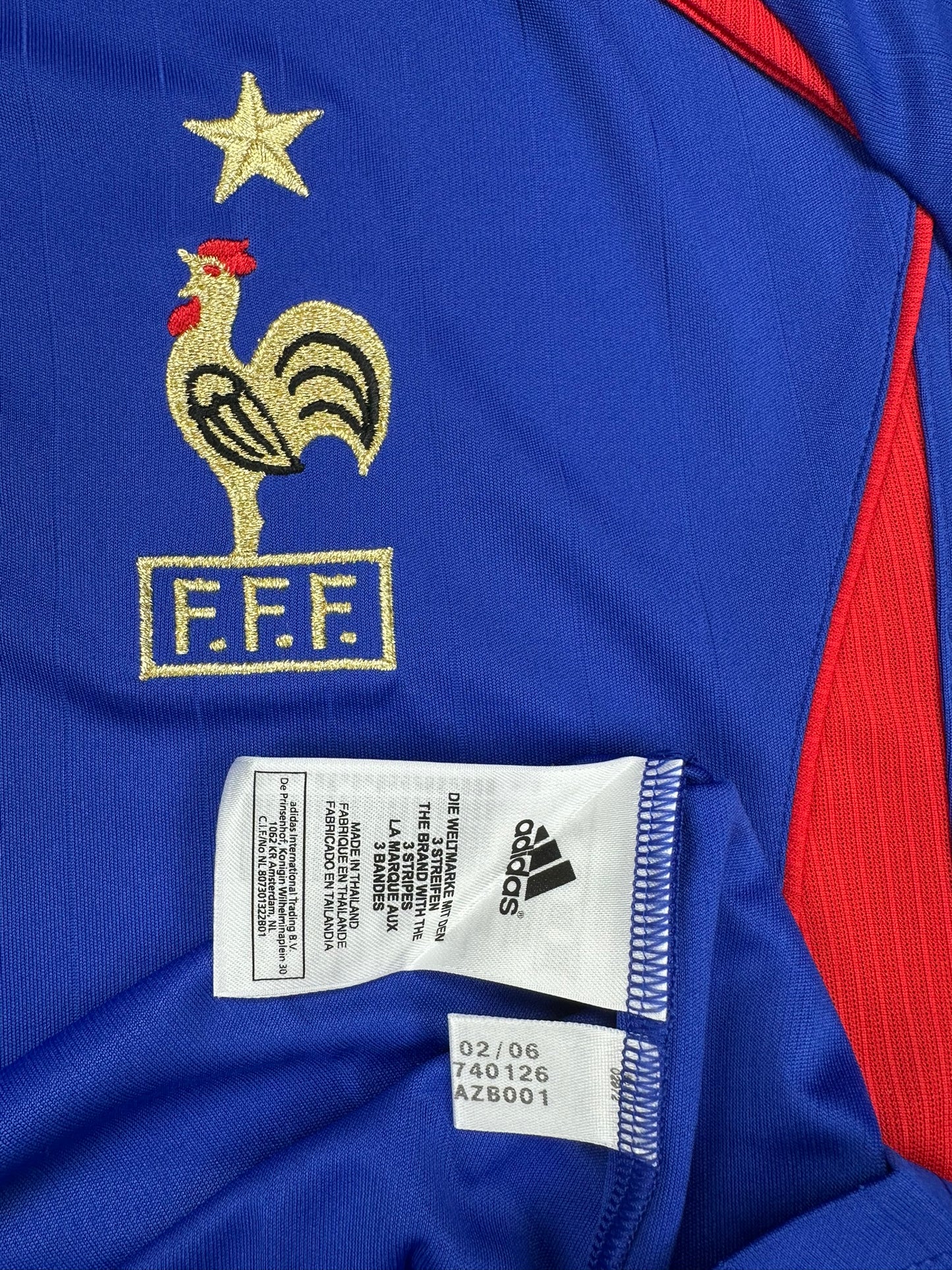 Frankreich 2006-07 "Zidane" Heim Trikot L adidas