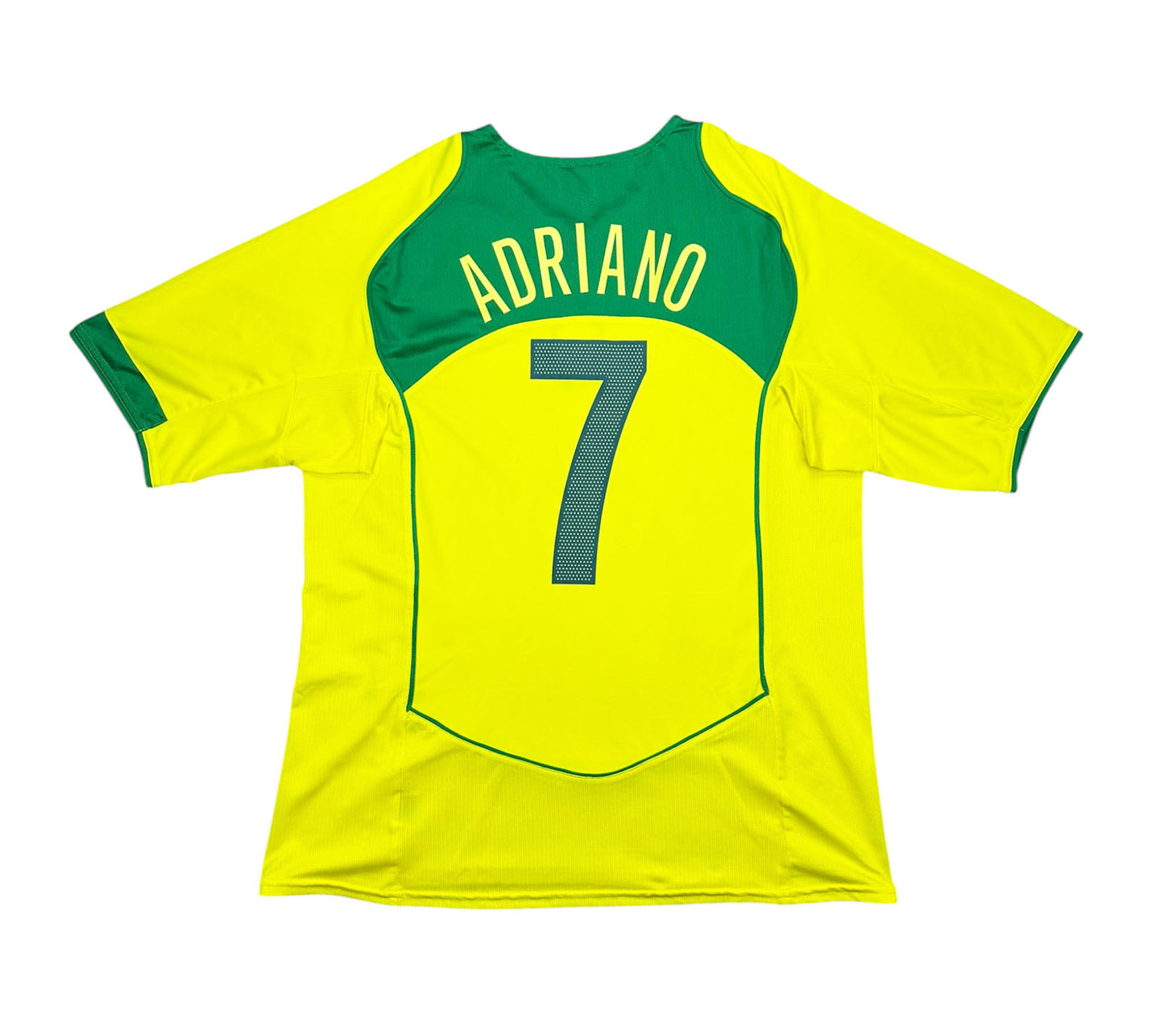 Brasilien 2004 "Adriano" Heim Trikot "XL" nike Total 90