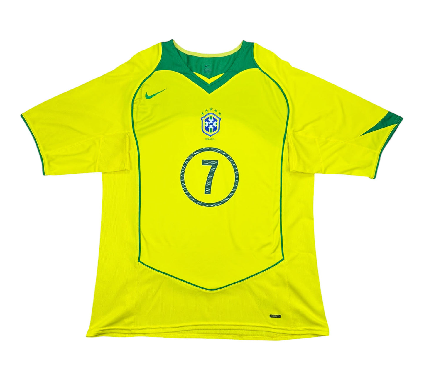 Brasilien 2004 "Adriano" Heim Trikot "XL" nike Total 90