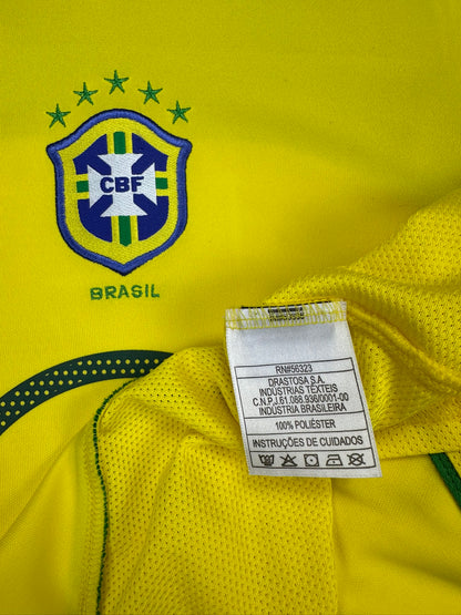 Brasilien 2004 "Adriano" Heim Trikot "XL" nike Total 90