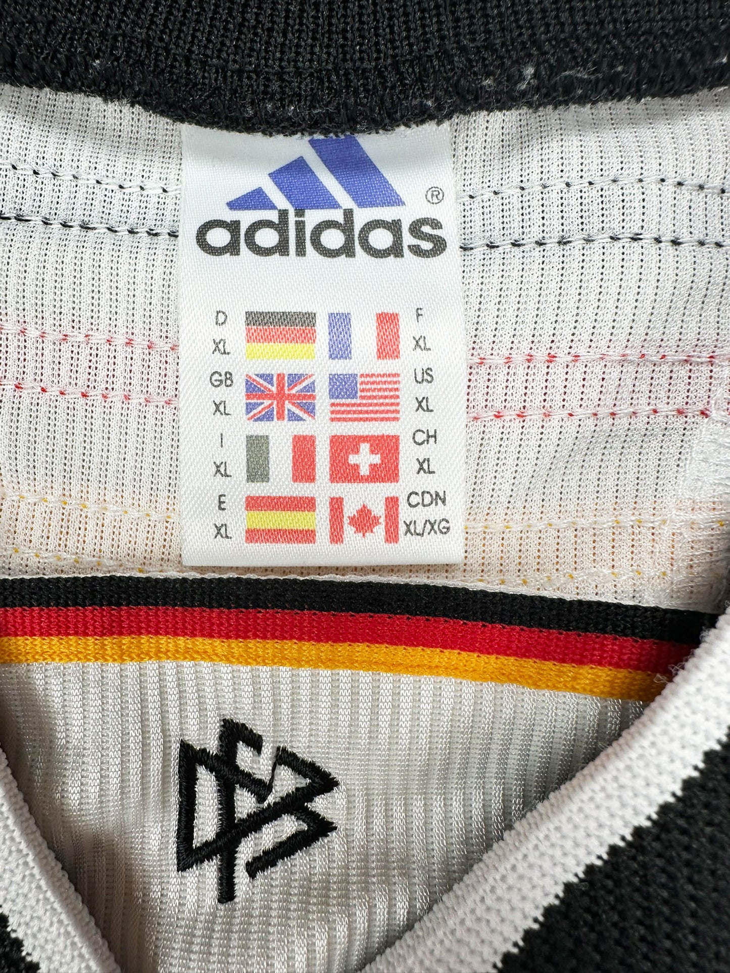 Deutschland 1998-00 "Matthäus" Heim Trikot XL adidas