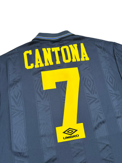 Manchester United 1993-95 "Cantona" Auswärts Trikot XL Umbro