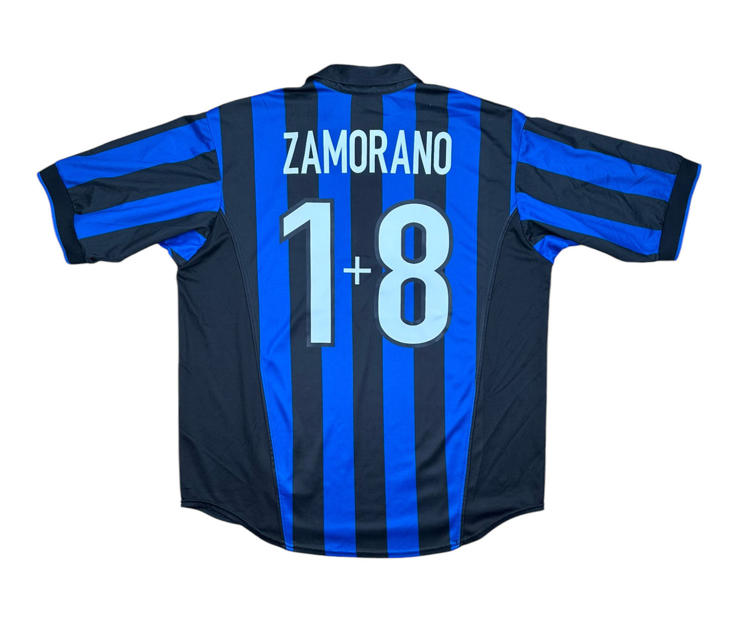 Inter Mailand 1998-1999 "Zamorano" Heim Trikot XL Nike