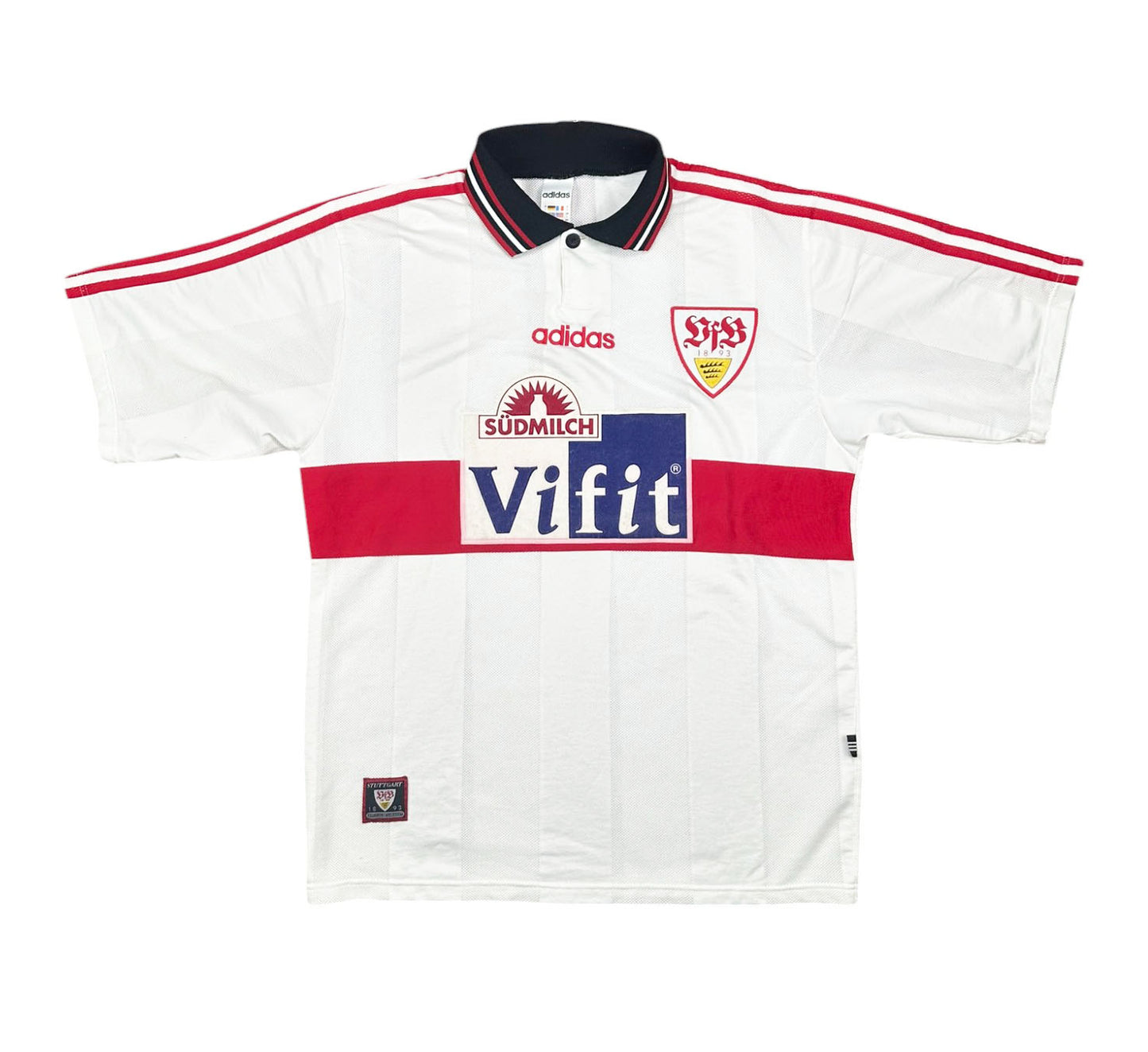 VfB Stuttgart 1996-97 Heim Trikot L adidas