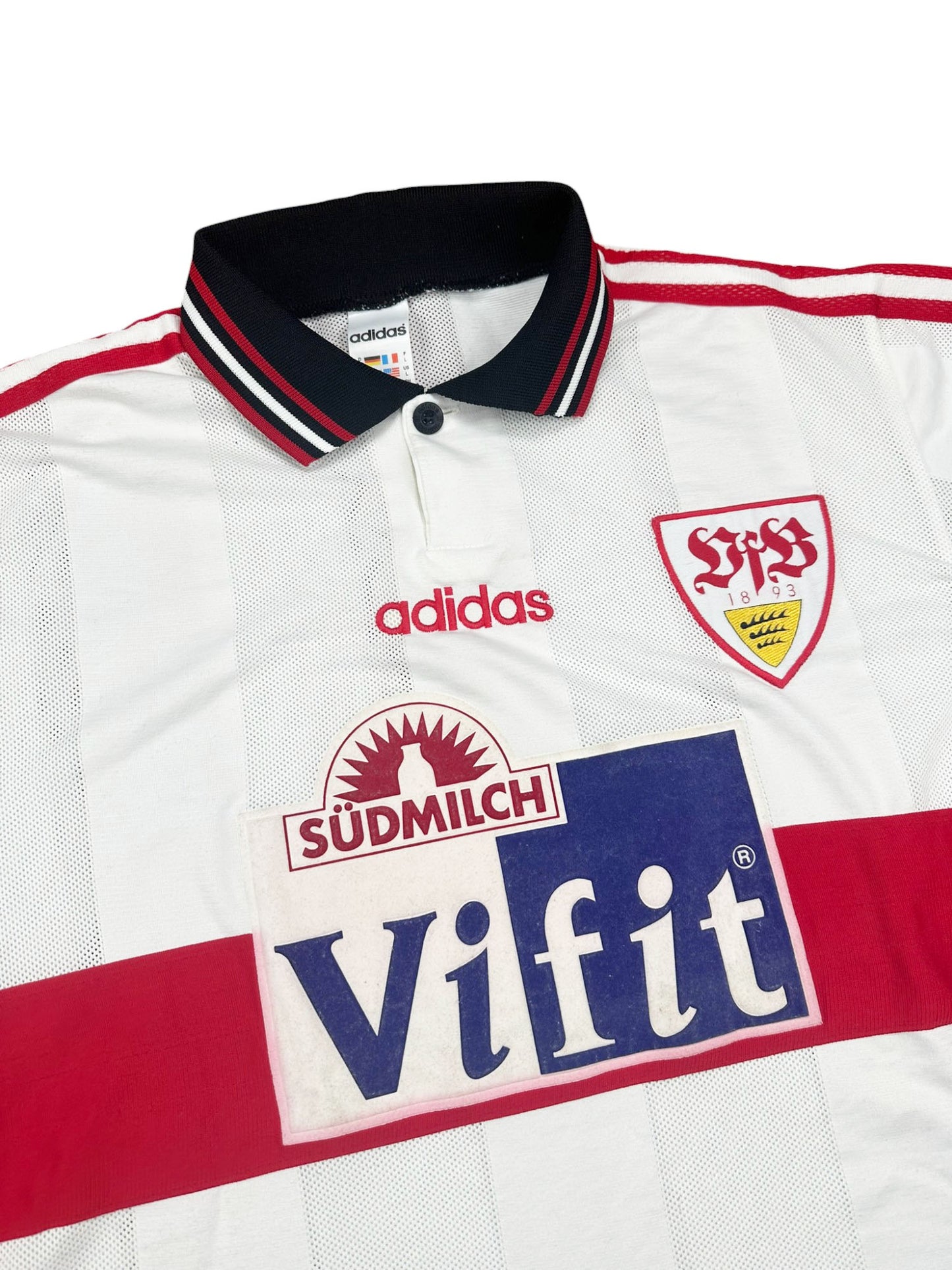 VfB Stuttgart 1996-97 Heim Trikot L adidas