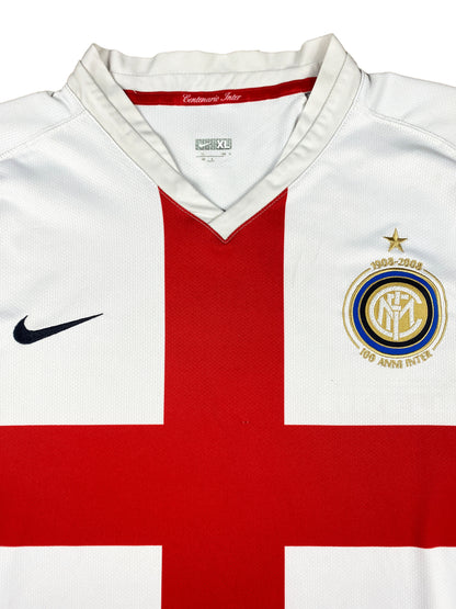 Inter Mailand 2007-08 Auswärts Trikot XL nike *100 Jahre*