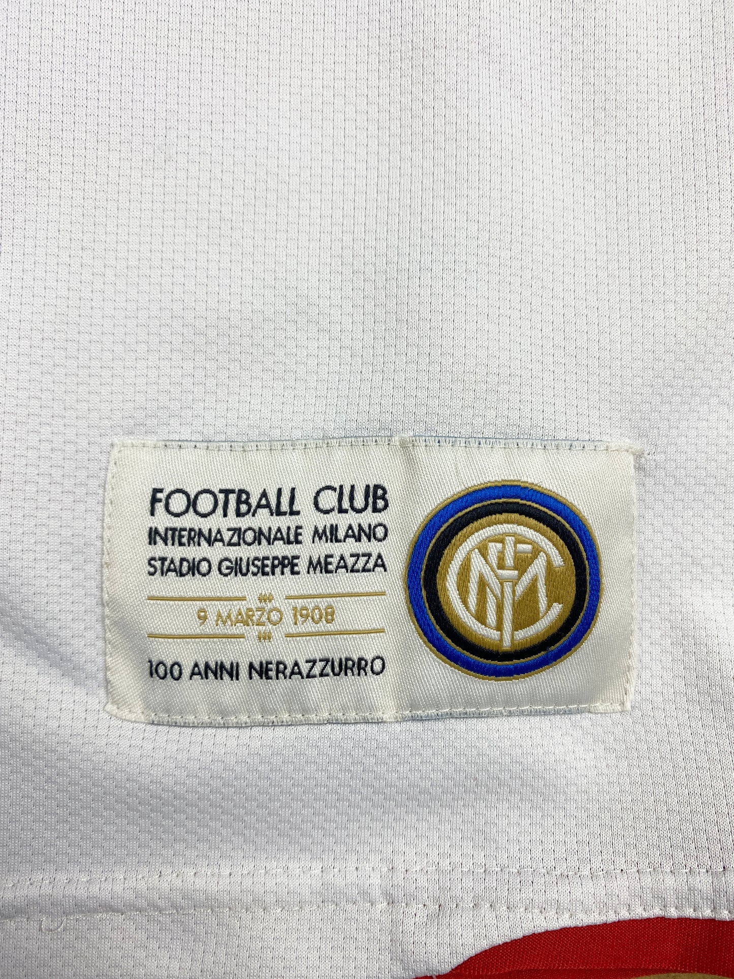 Inter Mailand 2007-08 Auswärts Trikot XL nike *100 Jahre*