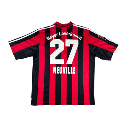 Bayer 04 Leverkusen 2000-01 "Neuville" Heim Trikot "XL" adidas