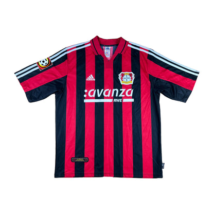 Bayer 04 Leverkusen 2000-01 "Neuville" Heim Trikot "XL" adidas