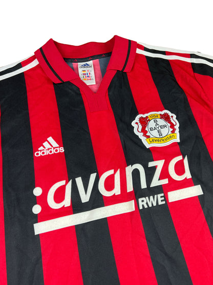 Bayer 04 Leverkusen 2000-01 "Neuville" Heim Trikot "XL" adidas