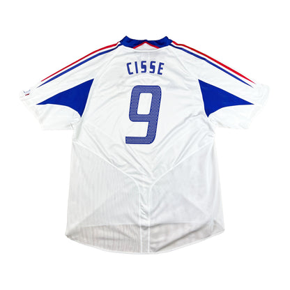 Frankreich 2004-06 "Cisse" Auswärts Trikot "XXL" Adidas