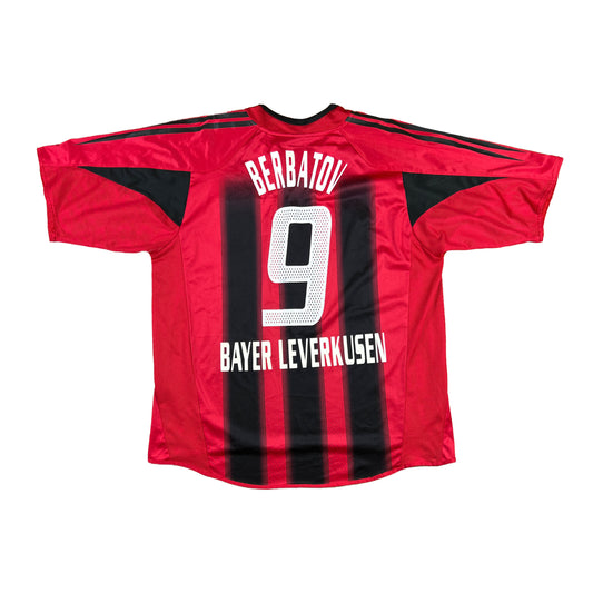 Bayer 04 Leverkusen 2004-06 "Berbatov" Heim Trikot "XL" adidas