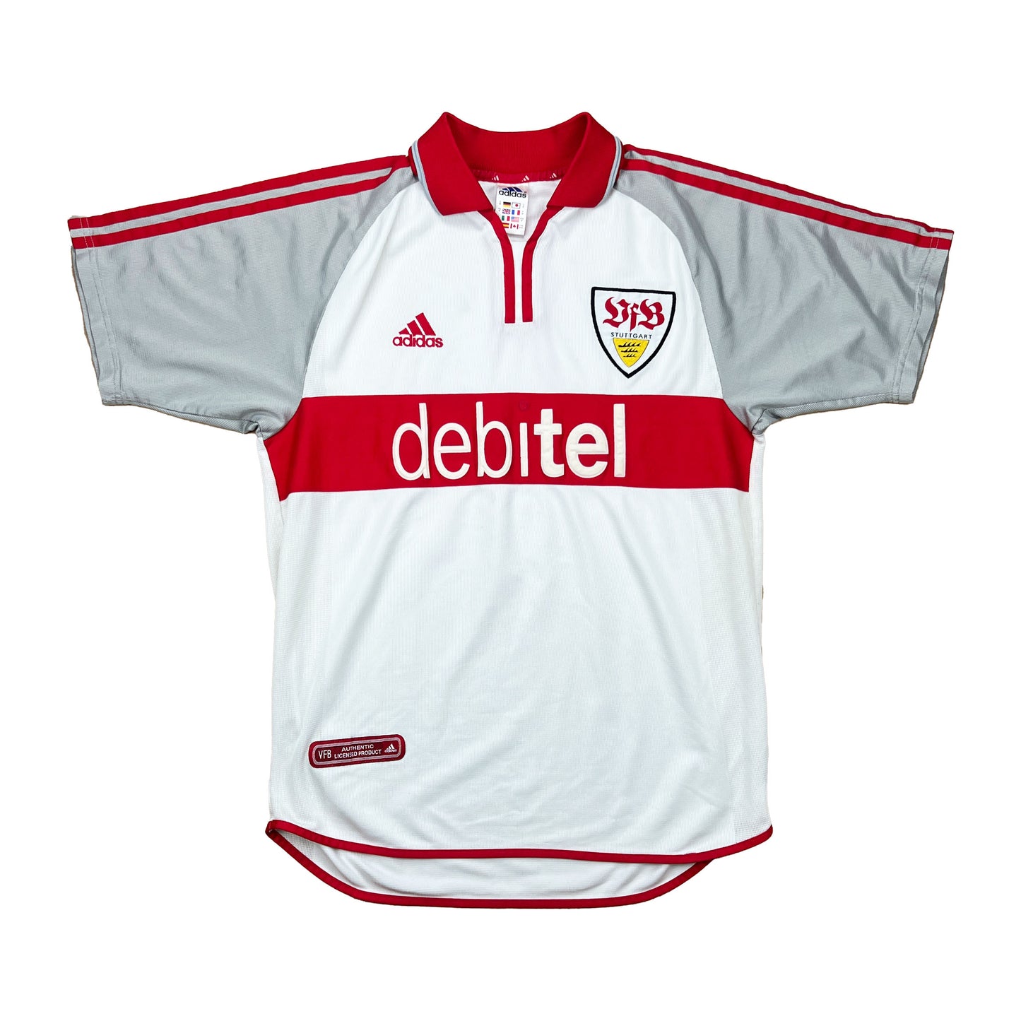 VfB Stuttgart 2000-02 Heim Trikot M adidas