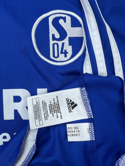 Schalke 04 2006-08 Heim Trikot L adidas