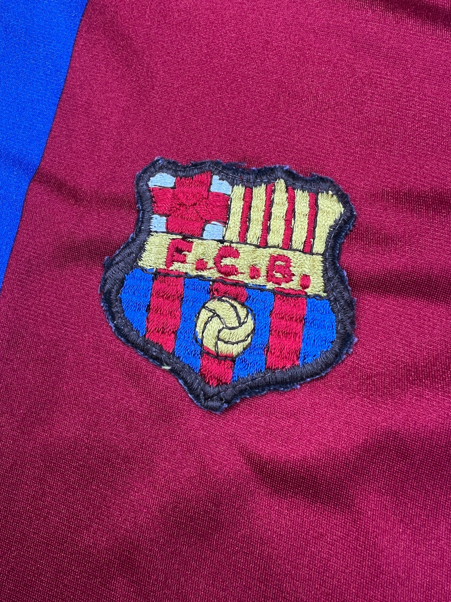 Barcelona 1984-89 Heim Trikot L meyba