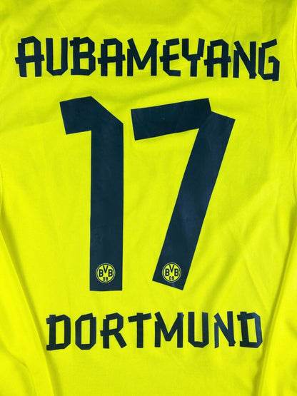 Borussia Dortmund 2013-14 "Aubameyang" Sonder Trikot S puma *Gelbe Wand im Rücken*