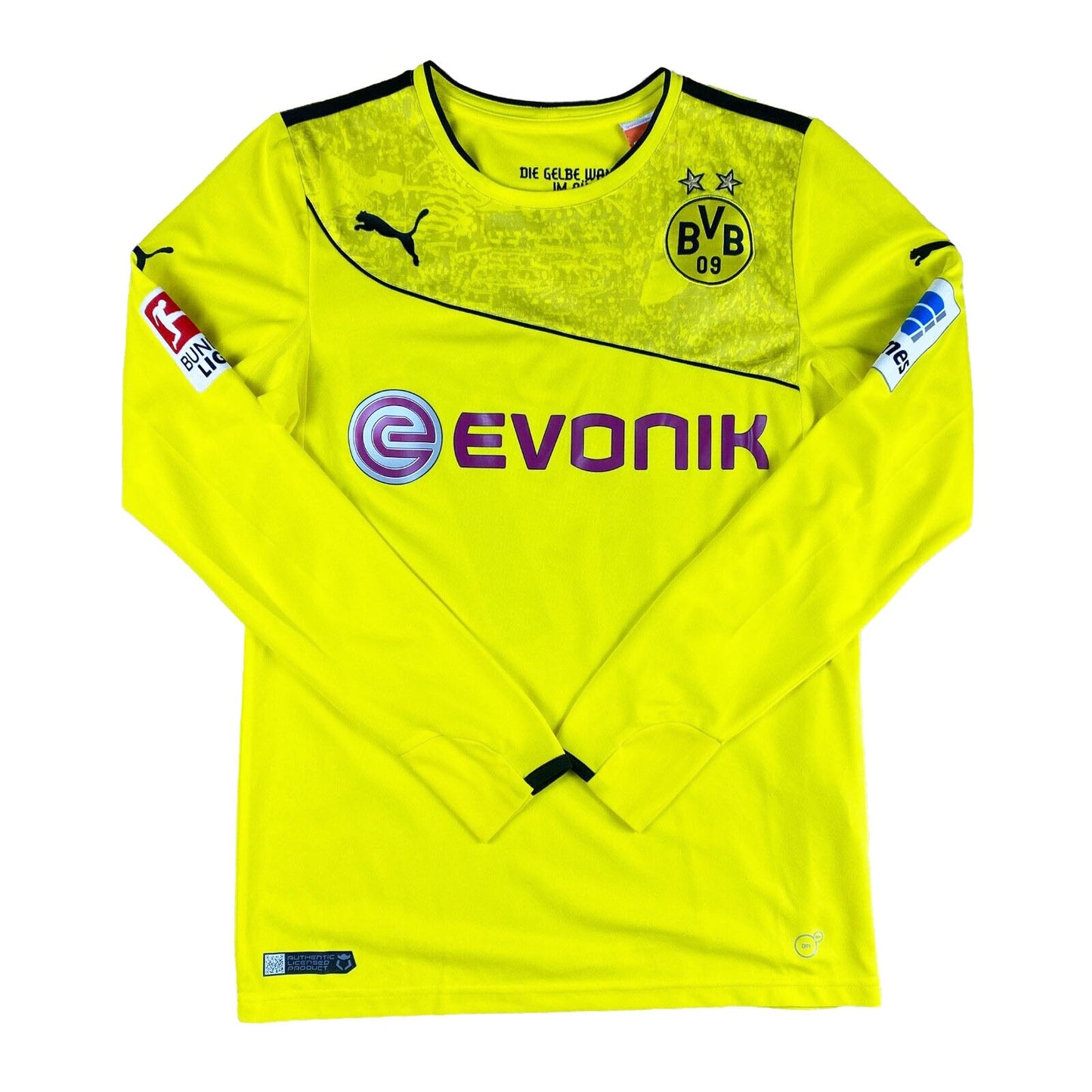 Borussia Dortmund 2013-14 "Aubameyang" Sonder Trikot S puma *Gelbe Wand im Rücken*