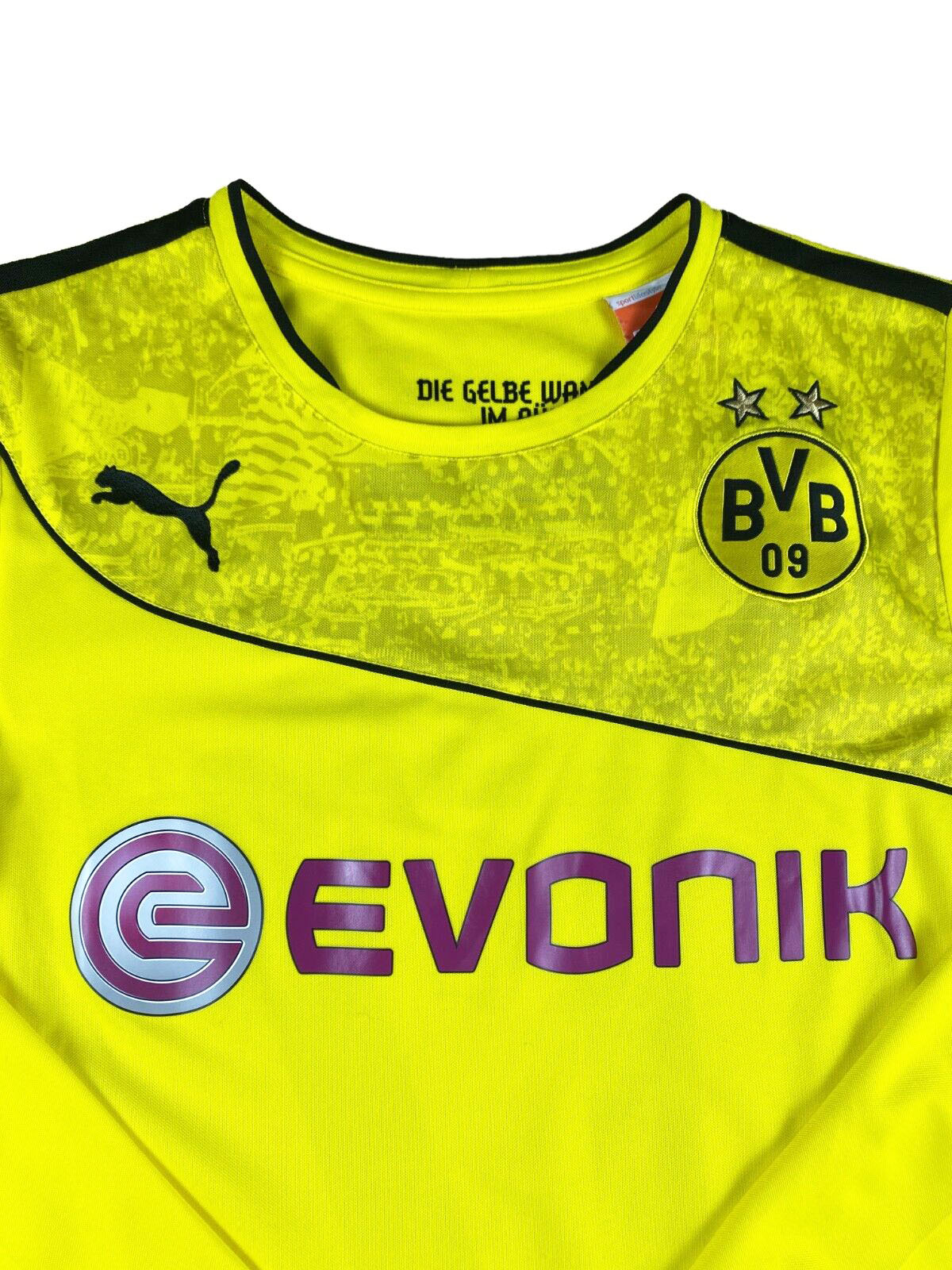 Borussia Dortmund 2013-14 "Aubameyang" Sonder Trikot S puma *Gelbe Wand im Rücken*