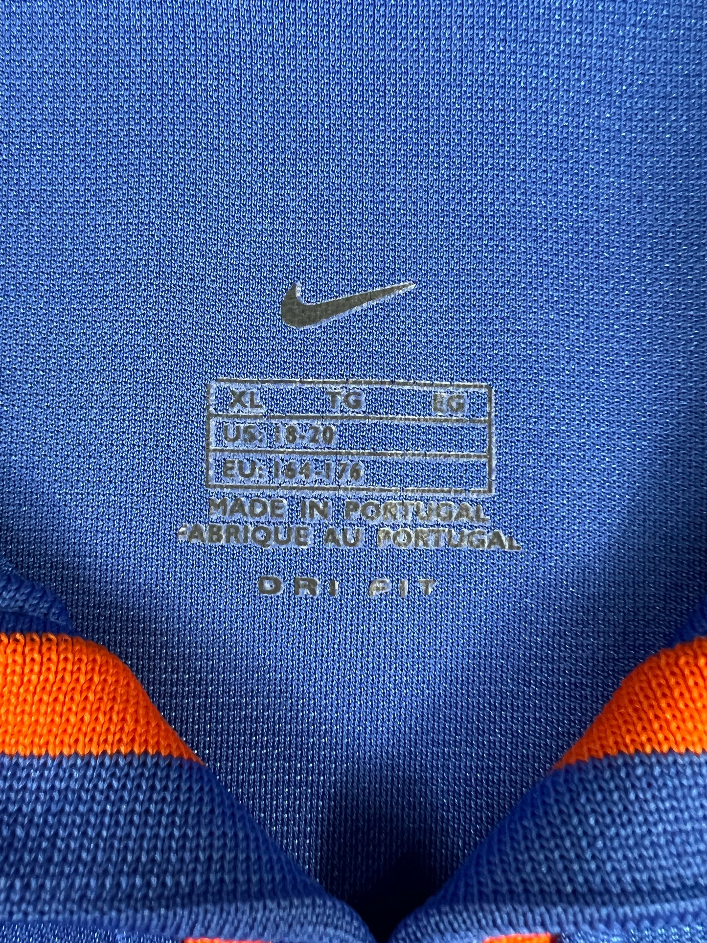 Niederlande 2000-02 Auswärts Trikot "Kinder XL (wie S)" nike