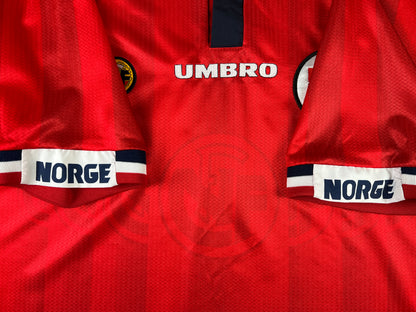 Norwegen 1998-00 Heim Trikot L umbro